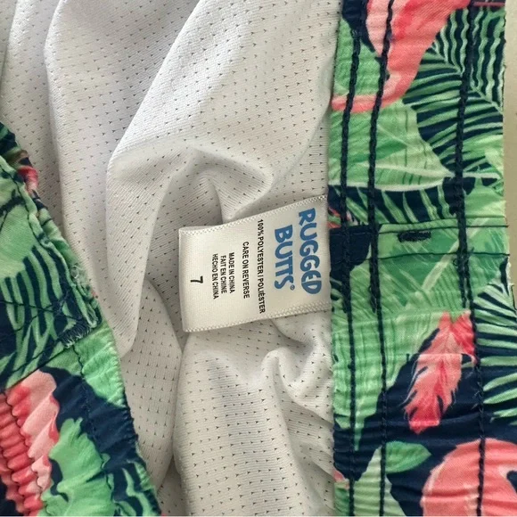 RuggedButts/rufflebutts boys swim trunks - Picture 2 of 3